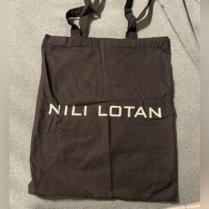 NWOT Nili Lotan Black Tote Bag
